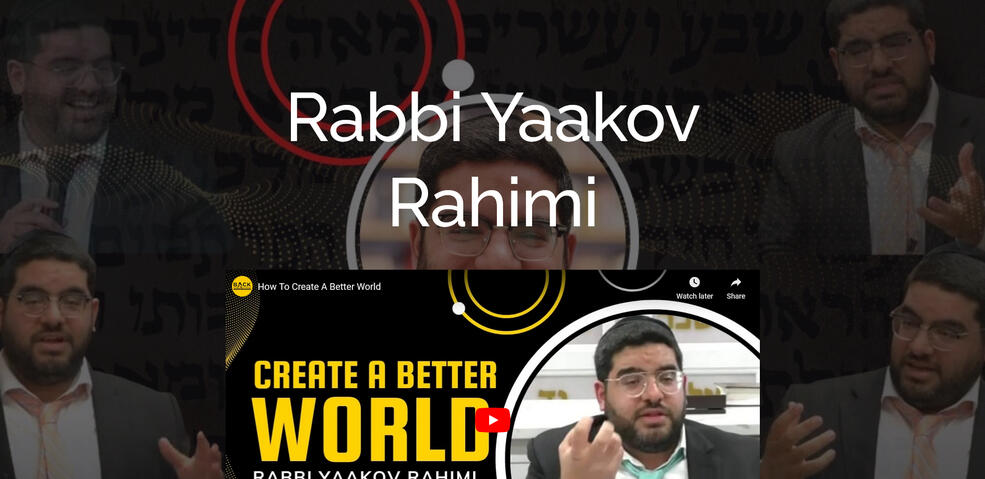 Rabbi Yaakov Rahimi