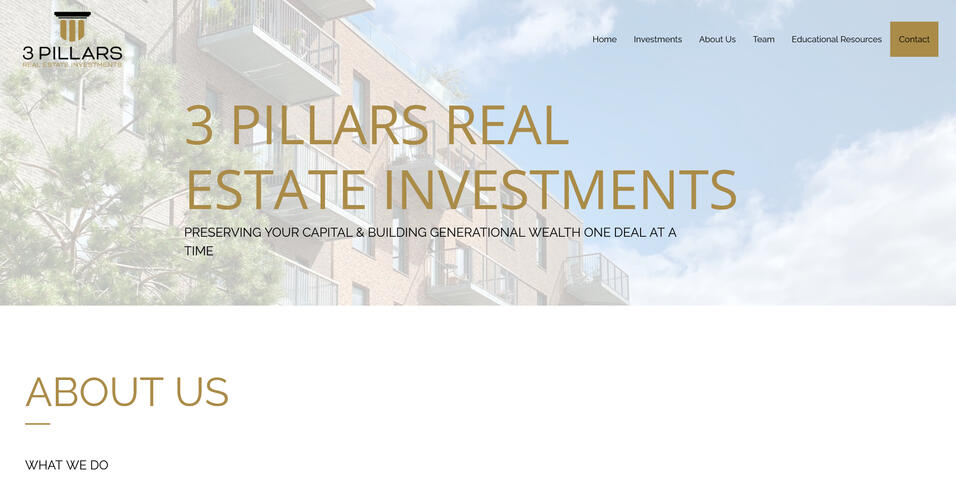 3 Pillars Real Estate Investments